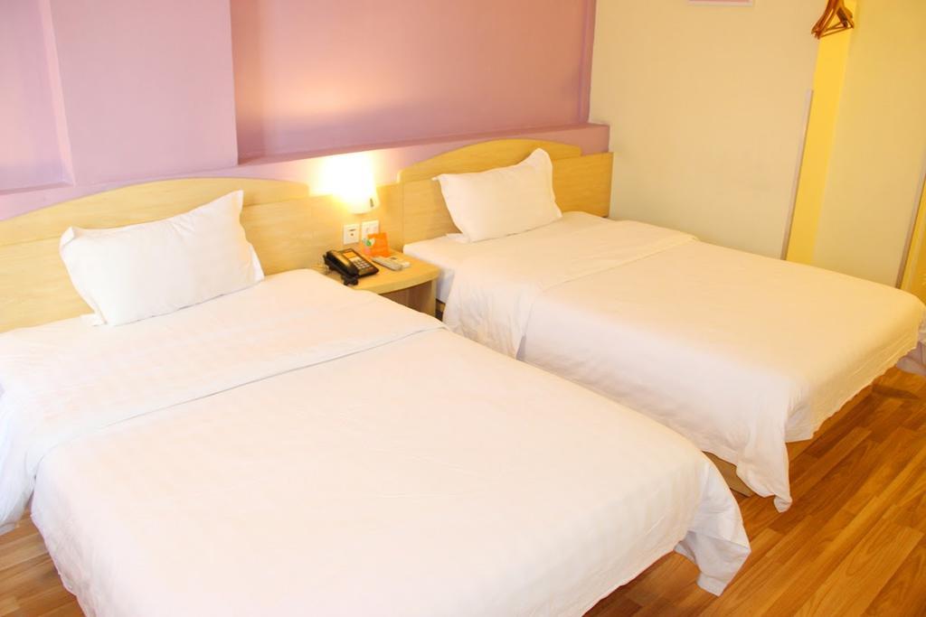 7Days Inn Dalian Gangwan Square Station Port Kamer foto