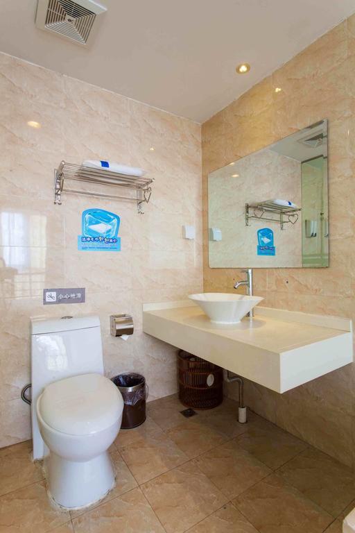 7Days Inn Dalian Gangwan Square Station Port Kamer foto