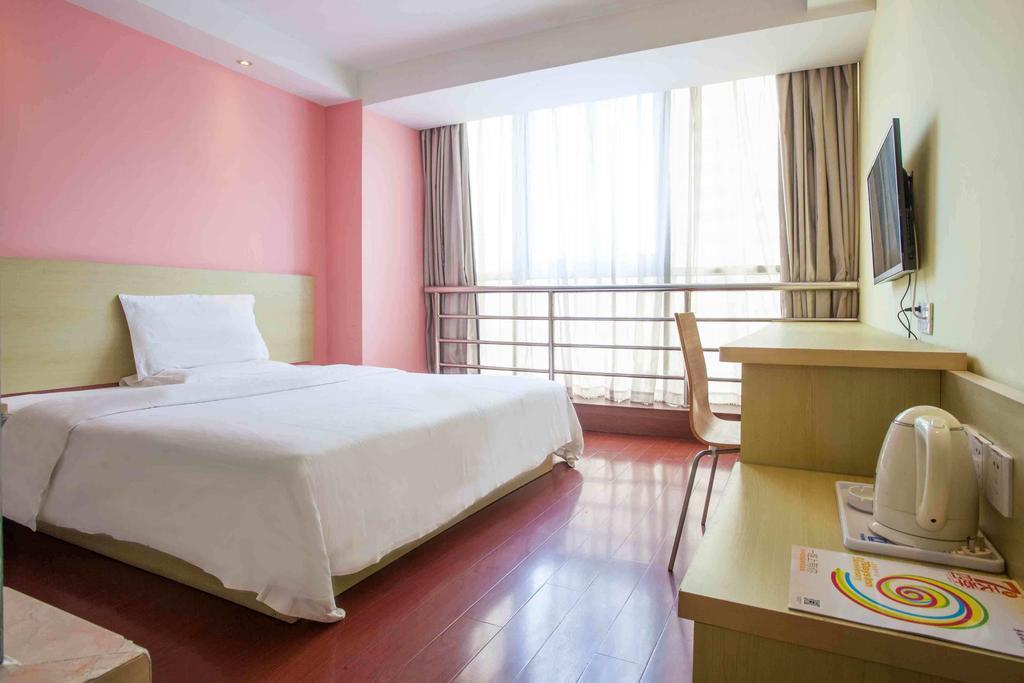 7Days Inn Dalian Gangwan Square Station Port Buitenkant foto